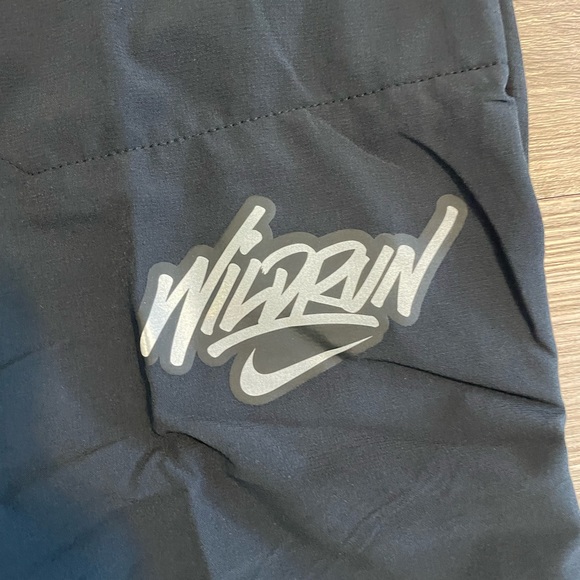 Men’s Nike Phenom Elite Wild Run 7/8 Black Running Pants Size XL-Tall DA1152-010 - Picture 3 of 13